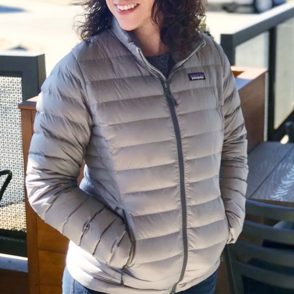 Patagonia Down Sweater Jacket Small Feather Grey Regular Fit 800-fill Down S - Picture 1 of 14